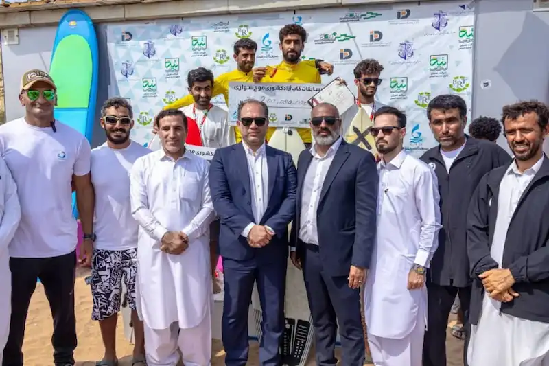 مدیران و مربیان باشگاه رمین در مراسم اهدای جوایز